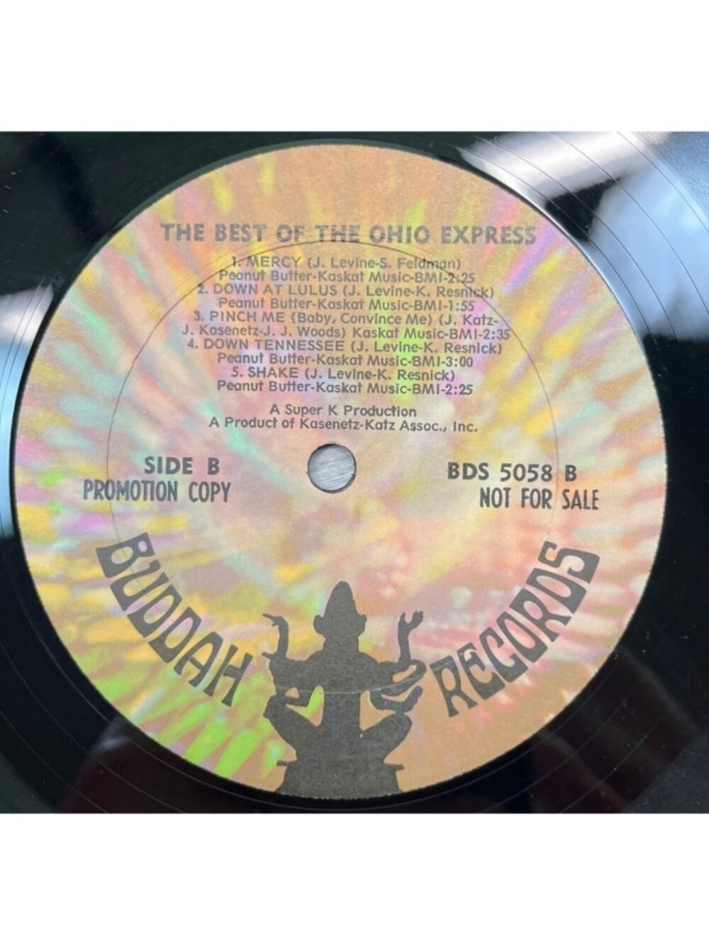 The Ohio Express Very Best Of Vinyl LP 1970s Rock DJ Promo Compilation Buddah - Picture 3 of 8